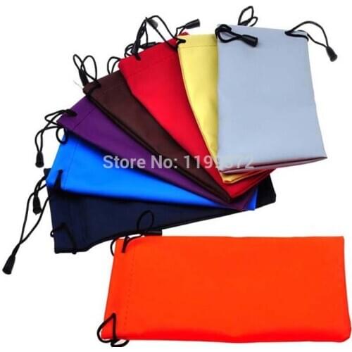 10000 Waterprorf Soft Light Bag Case Sunglasses Holder Glasses Spectacles Drawstring Cases Mobile Phone Little Thing Storage