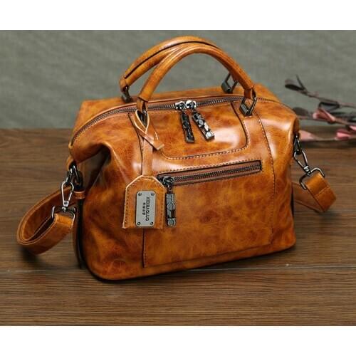 2020 New Trendy Leather Korean Messenger Bag Simple And Versatile Spring Personality Fashion One-shoulder Handbag