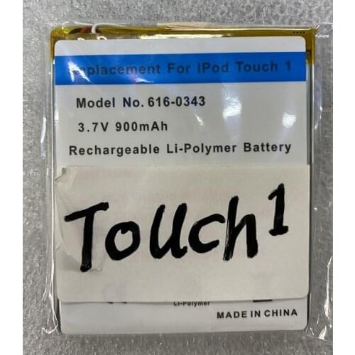 HST New Battery 3.7V 900mAh battery for ipod touch 1 4/8/16/32GB 616-0343 616-0333 616-0341 batteries