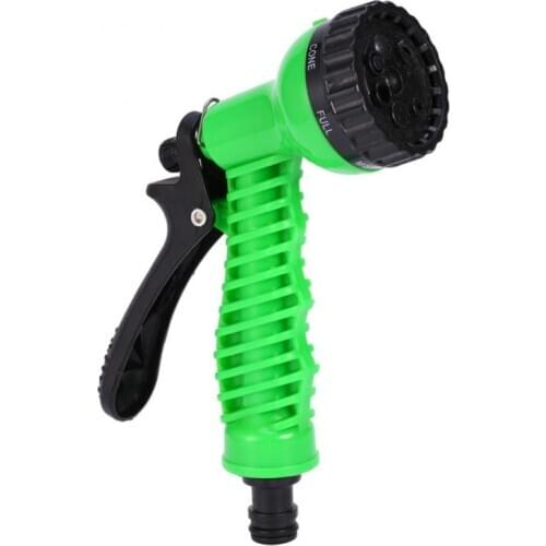 Portable Garden Watering Spray Lawn Sprinkler Car Wash Water Gun Ajustable Hose Nozzles 7 Pattern High Pressure Power Washer