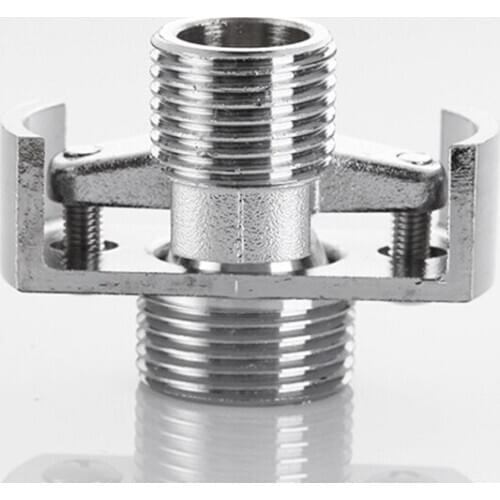 Adjustable Shower Accessories Universal Curved Foot Bathroom Shower Adapter WWO66