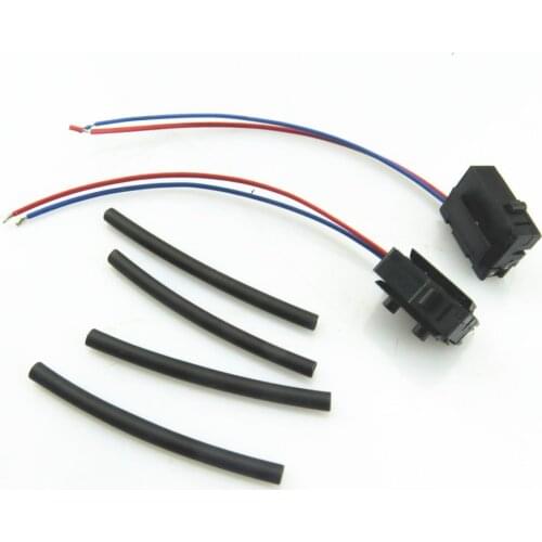 RWSYPL 1Pair R&L Door Lock Micro Switch Wire Pipe Plug For Passat B5 Bora 4 Polo Golf 4 MK4 TOURAN 3BD 998 785 3BD 998 786