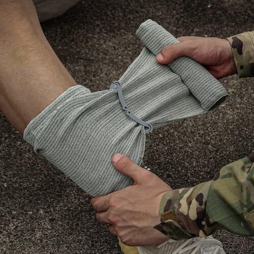 First Aid Hemostatic Bandage Army Training Safety Israel Emergency Outdoor Self-adhesive Cshesive Bandages High Elasticity
