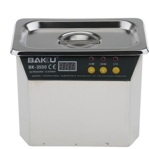 Ultrasonic Jewelry Watch Cleaner Electronic Parts Cleaning Machine US Plug