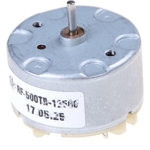 1 PCS micro DC motor 12V 5500RPM DC Motor Original RF-500TB motor RF-500TB-12560