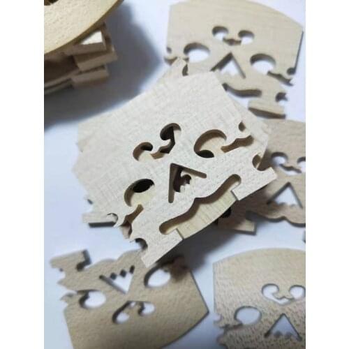 10 PCS of fancy violin bridge 4/4