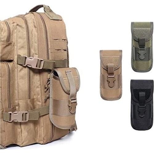 1000D Tactical Molle Glasses Pouch Portable Sunglasses EDC Waist Pack Eyeglasses Portector Case Bag Waterproof Flashlight Pouch