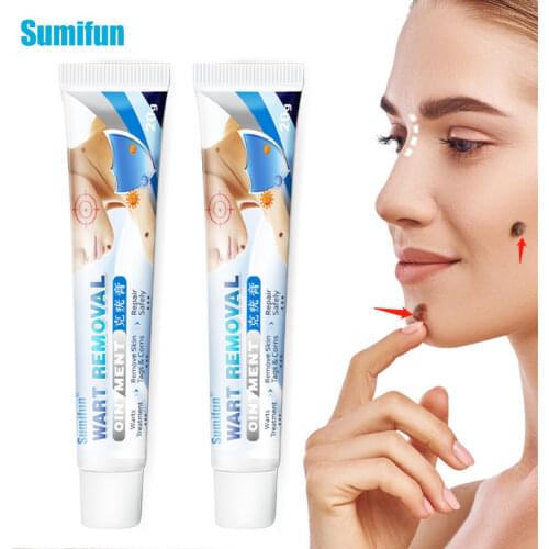 2pcs Skin Tag Remover Cream Medical Removal Mole & Genital Wart Foot Corn Treatment skin Care Anti Wart Antibacterial Ointment
