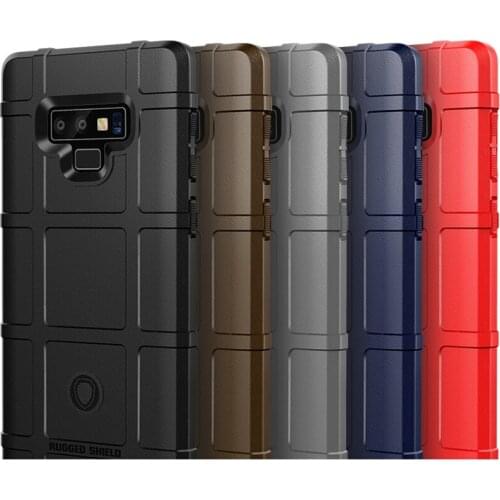 50pcs/lot Armor Phone Case Cover Heavy Duty Matte Silicone case For Samsung A9 A7 A9s A6s note 8 9 J6 J4 plus prime 2018