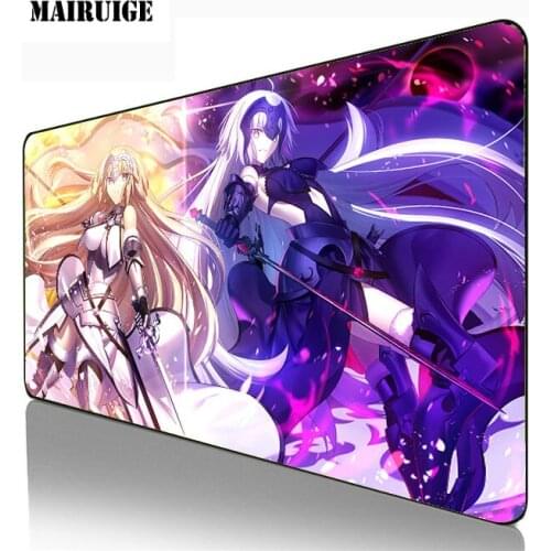 XGZ Fate Gaming HD Print Computer Gamer Anime Large Mouse Pad Locking Edge 40*90CM Mousepad XXL Keyboard PC Mice Mats for Csgo