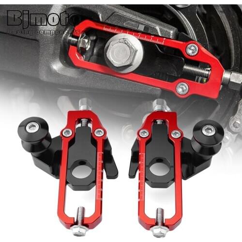 BJMOTO Motorcycle CNC Chain Adjusters Tensioners Catena For Honda CB650R CBR650R 2019-2020 CB650F CBR650F 2014-2016