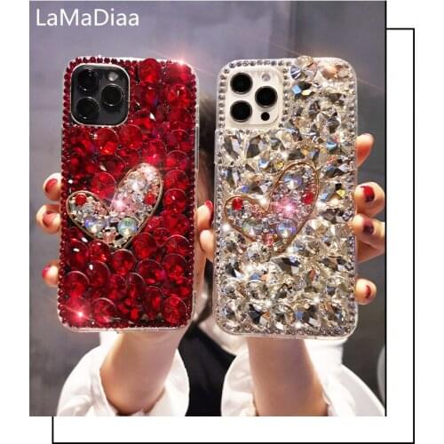 Diamond Phone Case For Huawei P8 P9 P10 P20 P30 PLUS Lite Mate10 20 30 40 Pro Lite Rhinestone Bling Cover coque