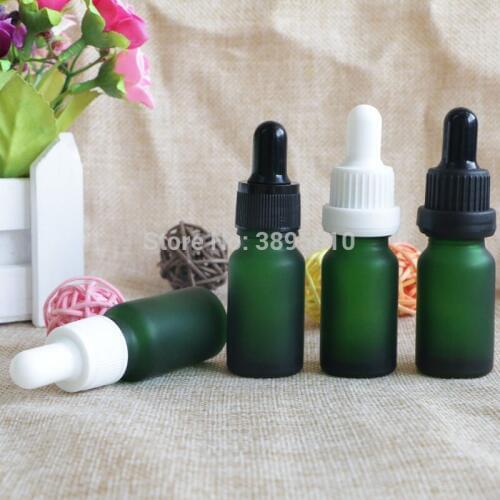 10ml Frost glass dropper bottle for E Liquid Dropper Vials With Pipette For Cosmetic Perfume Essential Oil F1039