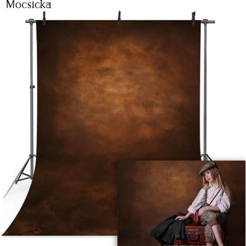 Grungy Brown Texture Backdrop for Photography Newborn Kids Adult Birthday Portrait Background for Photo Studio Art Photocall