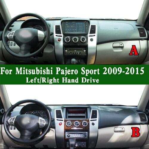 Fits Mitsubishi Pajero Sport II KH4W KG4W 2009 2010 2011 2012 2013 2014 2015 Dashmat Dashboard Cover Pad Dash Mat Carpet