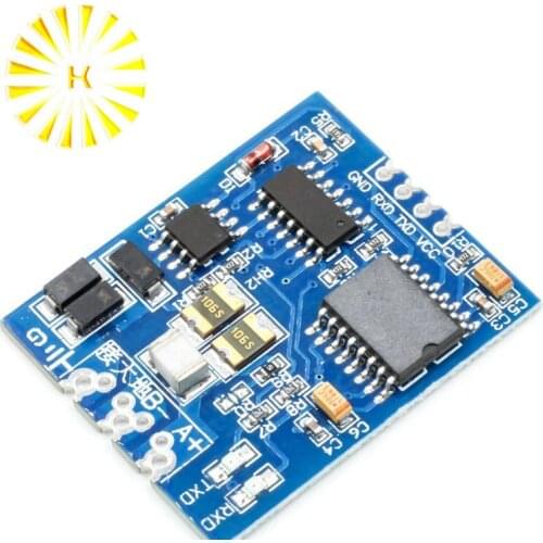TTL to RS485 Module RS485 Signal Converter 3V 5.5V Isolated Single Chip Serial Port UART Industrial Grade Module Connector