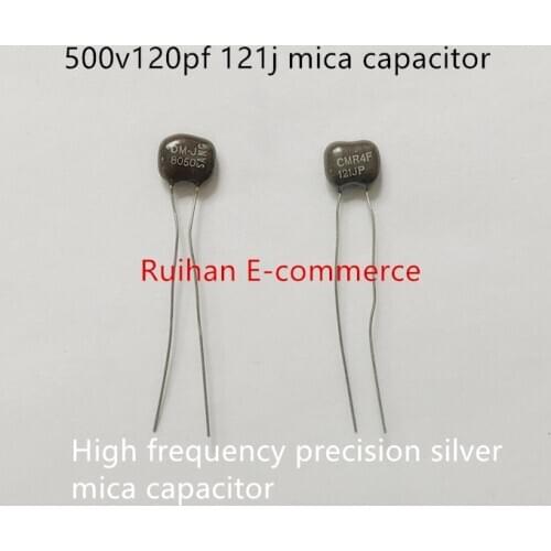 Original new 100% 500v120pf 121j high frequency precision silver mica capacitor (Inductor)