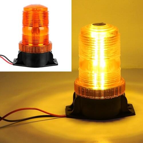 Flash Beacon Strobe Emergency Lamp DC 12 V LED Strobe Flashing Light Truck Warning Light Car-styling Universal Car Accessories