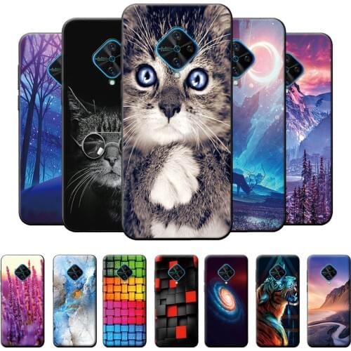 Case For vivo V17 Russia Case vivo S1 Pro Protective Case For vivo 1920 Soft TPU Silicone Back Cover For VIVO S1 Pro V17 Russia