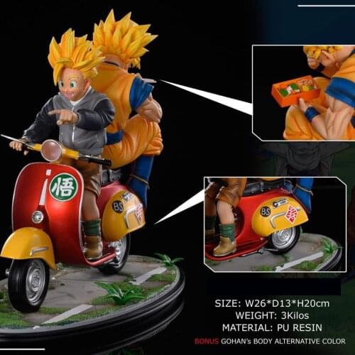 Presale [Yihong] F4 Studio Gokong Gofan Father And Son Locomotive GK Limited Edition Handmade Statue Figure