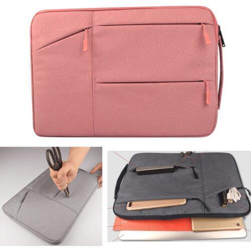 Notebook Bag For Macbook Pro Air 11 12 13 15 Men Women 15.4 15.6 Laptop Bag Handbag Messenger for Xiaomi Air Lenovo Dell HP Asus