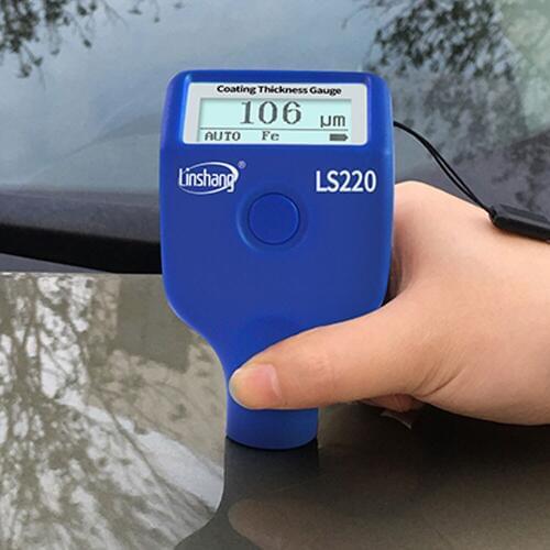 LS220Hdry film Coating Thickness Gauge can be used to measure non-magnetic coatings as well as non-conductive coatings