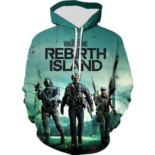 New Casual Hoodies Cool Call Of Duty Fashion Men Women Children 3D Printed Sweatshirts Streetwear Boy Girl Kids Pullover Tops