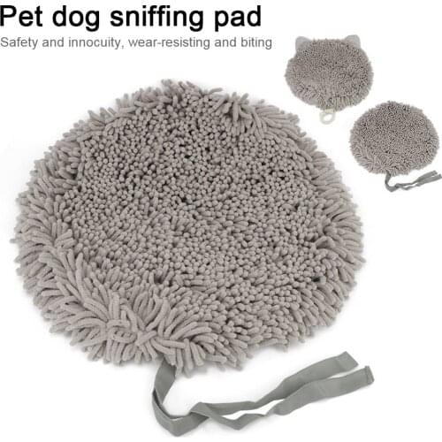 Felt Cloth Nose Sniffing Bowl Mat Leak Food Anti Choking Dogs Snuffle Mat Pet Training Blanket Slowing Feeding