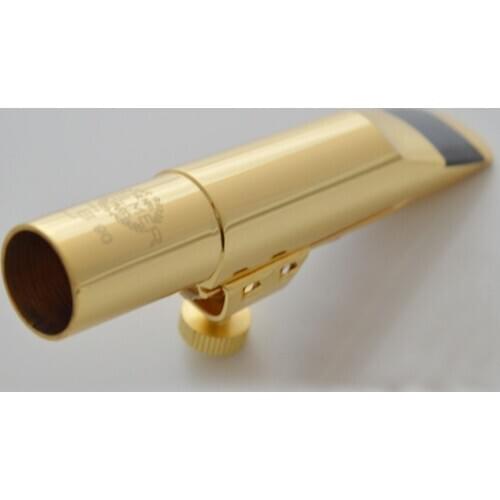 High Quality Professional Tenor Soprano Alto Saxophone Metal Mouthpiece S90 Gold Plating Sax Mouth Pieces Accessories Size 56789