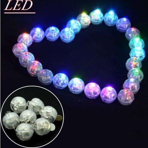 100parts/set lampe led go round ball lights ballon luminous lamps lantern led lights bar christmas wedding Party DIY Decorations
