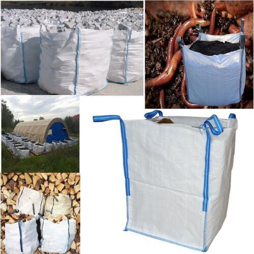 20 PCS Builders Storage Carry Sack Leaves Trash Can Garden waste bin Lawn Cleaning Rubbish Rubble Fertilizer Large Container Bag