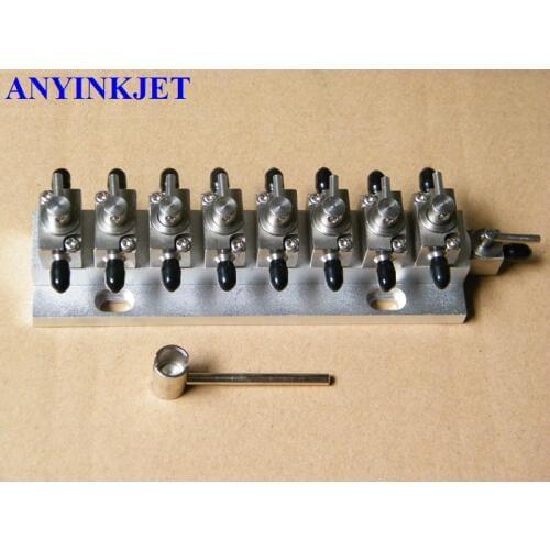 8 connector printhead cleaning valve for Infinity Zhongye Iconteck Crystal Xenons Gongzheng Witcolor Allwin Myjet Printer