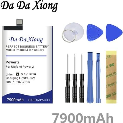 Da Da Xiong 7900mAh Power 2 Battery for ulefone power 2 Phone battery