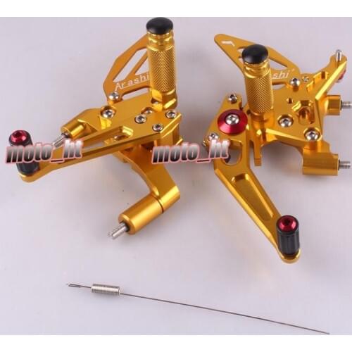 CNC Machined Aluminum Alloy Motorcycle Rearset Footpegs Footrest Rear Set For DUCATI 1199 899 2013 2014 2015