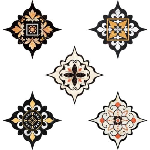 Tile diagonal sticker self-adhesive creative decoration waterproof and wear-resistant floor sticker removable diagonal sticker