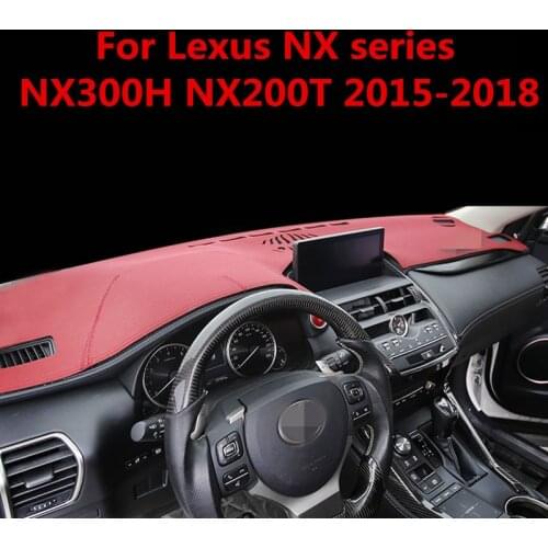 For Lexus NX series NX300H NX200T 2015-2018 Dashboard Cover Mat Pad Sun Shade Avoid Light Dash Board Carpet Protector decoration