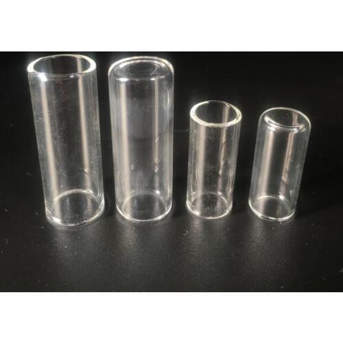 50 piece Clear empty straight large tube wishing glass bottle perfume vial necklace pendant jewelry finding locket DIY