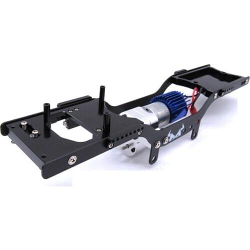 Metal Steering Gear Cabin Tail Plate Shock Absorber Mount for MN D90 D91 99S RC Model Car DIY Upgrade Parts