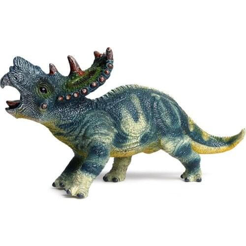 Soft Nose Thick Nose Hand-made Jurassic Simulation Ornaments Static Model Children Animal Figure Toys Gift Education