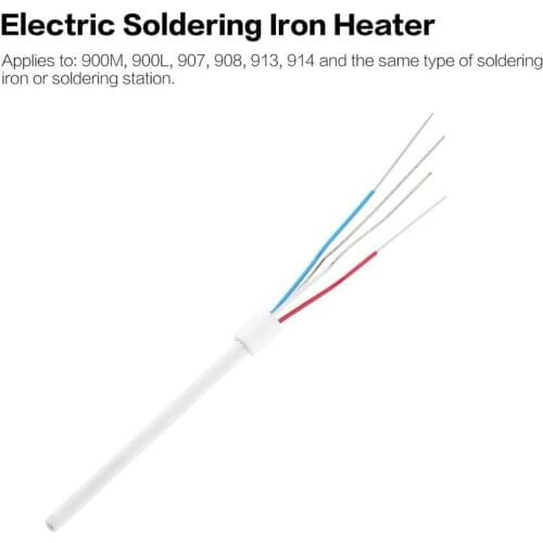 Iron Heater Soldering Station Electric Soldering Iron Heating Element Ceramic Core For 936A 8586 852D+ 898D 937 909D