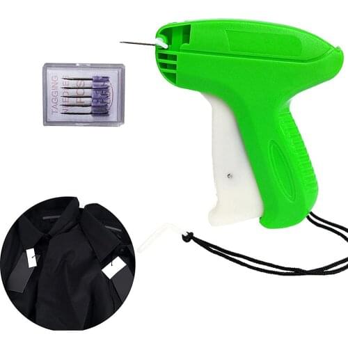 Tagging Gun for Clothing, Price Tag Gun Retail Pricing Gun with 5 Steel Needles, Clothes Tagging Applicator Kit for Shops