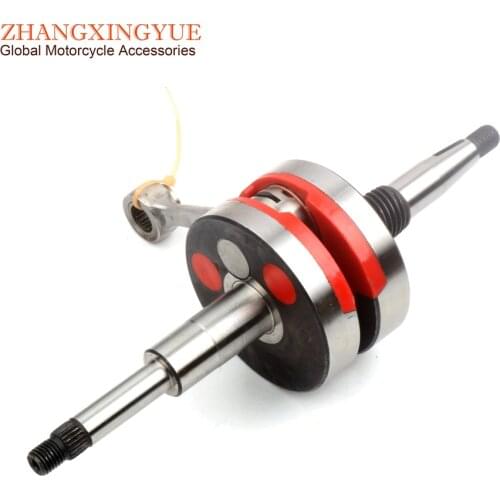 Scooter racing crankshaft for Herkules 50 Limbo Reggae Splinter Squab Zenith 50cc 2-stroke