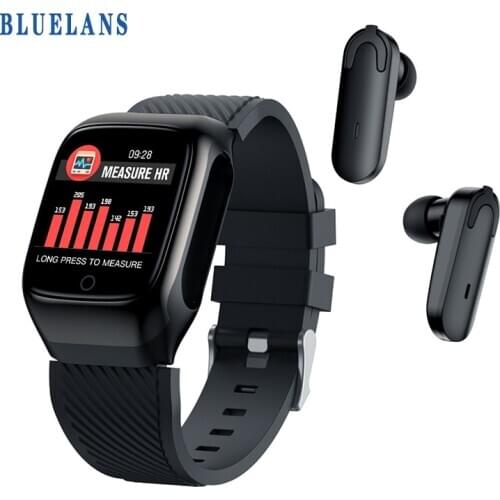 S300 Smartwatch 2in1 Bluetooth Earphone Smart Watch Heart Rate Monitor Heart Fitness Tracker Sport Watch For Huawei Xiaomi Phone