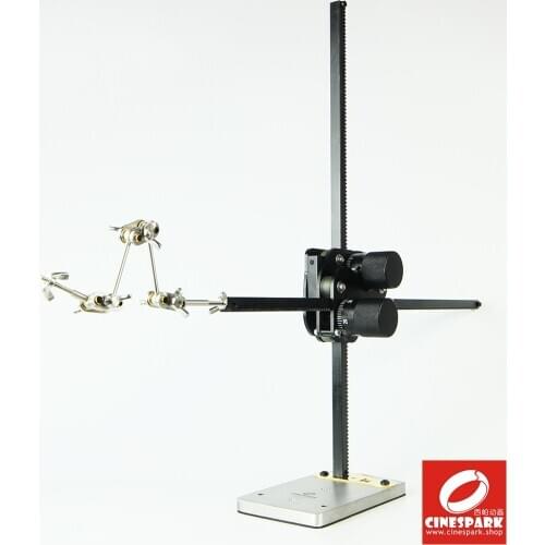 Upgraded PTR-400 40cm rail vertical and horizontal linear winder rig system for stop motion animation video
