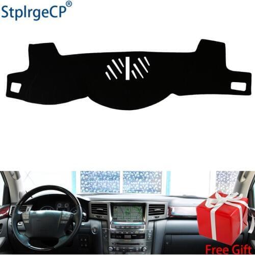 For lexus LX570 2007 2008 2009 2010-2013 dashboard mat Protective pad Shade Cushion Pad interior sticker car styling accessories