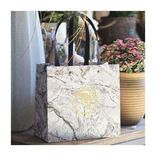 12pcs/lot 12 Constellation Birthday Party Gift bag Christmas Gift Packaging Bag Baby Shower Wedding Supplies Free Shipping