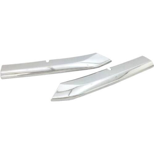 2Pcs ABS Chrome Front Grill Cover Trims Strip Sticker Accessories for Mazda CX-3 CX3 2015 2016 2017 2018 Car Styling Accessories