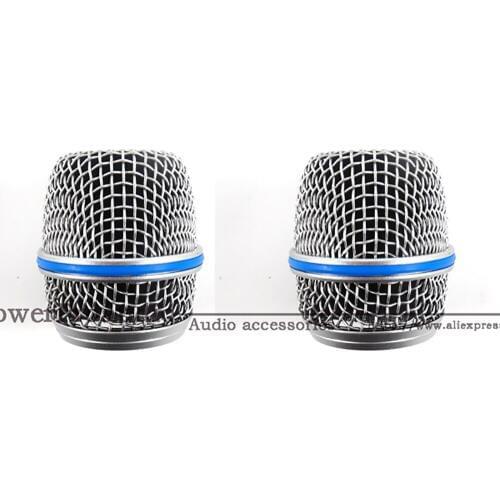 2x Metal Mesh Microphone Grille Fits For Shure Beta 57, Beta 57A microphone