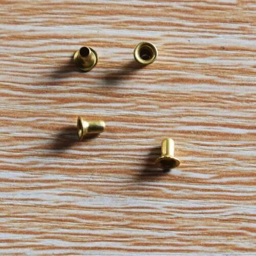 30pcs Chicken mesh copper bearing / shaft brackets small / miniature flange / metal sleeve / diy rivet washer / model buttons
