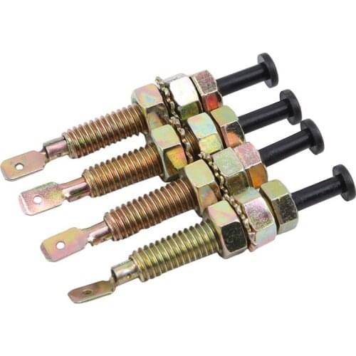 4pcs Car Hood Pin Switche Universal Engine Car Auto Trunk Bonnet Door Jamb Pin Switch Adjustable